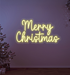 Merry Christmas Neon Sign